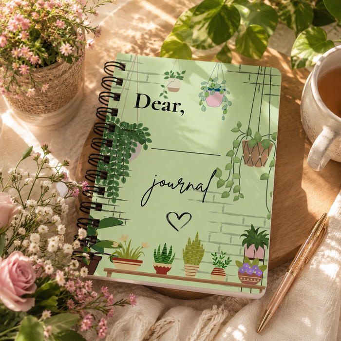 " Dear ___ " Spiral Bound Journal