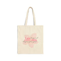 “I Am Doing Well Even When Progress Feels Quiet” Canvas Tote