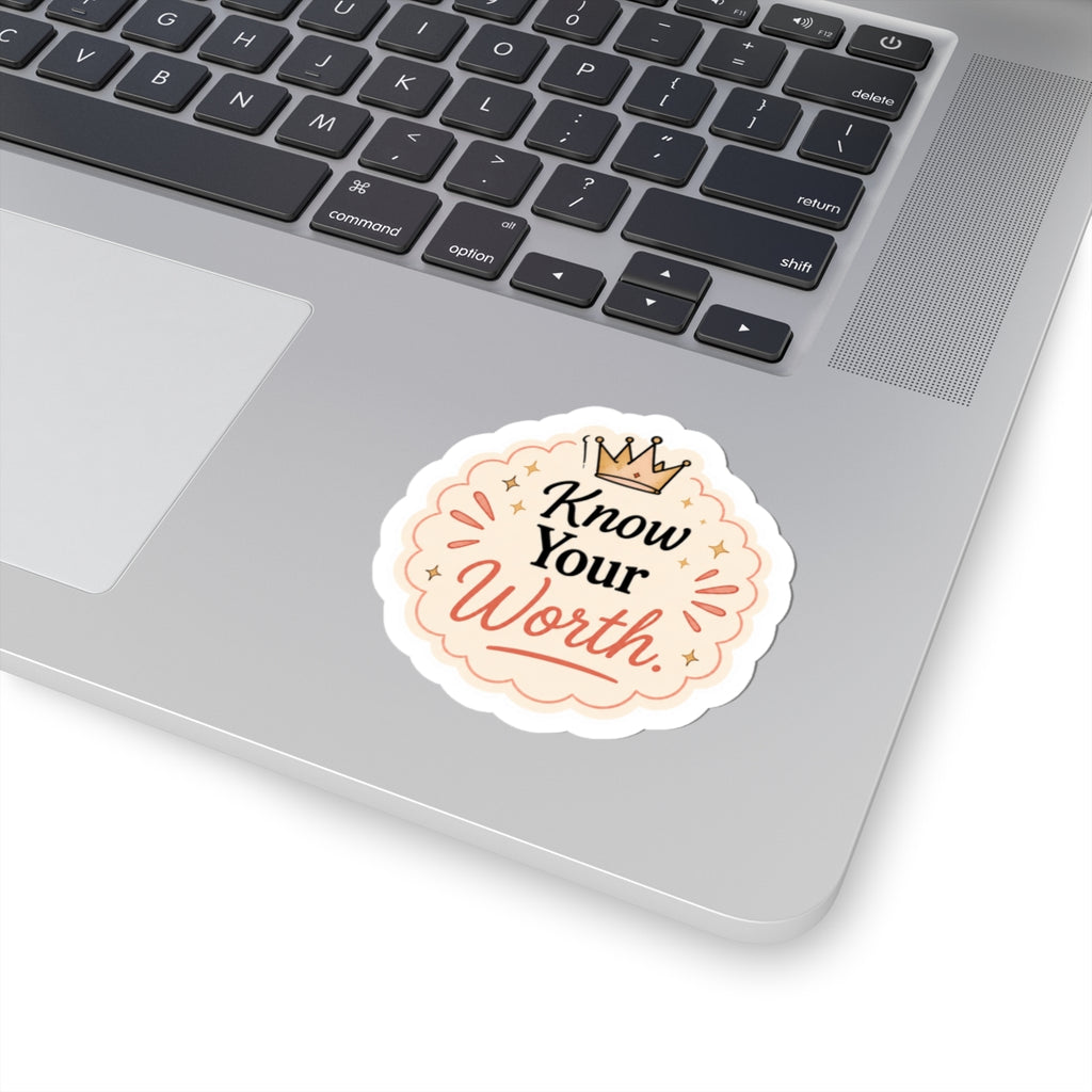 Know Your Worth Sticker