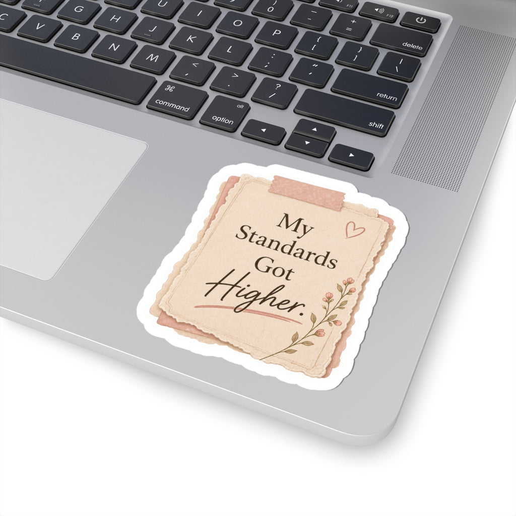 My Standards Got Higher Sticker