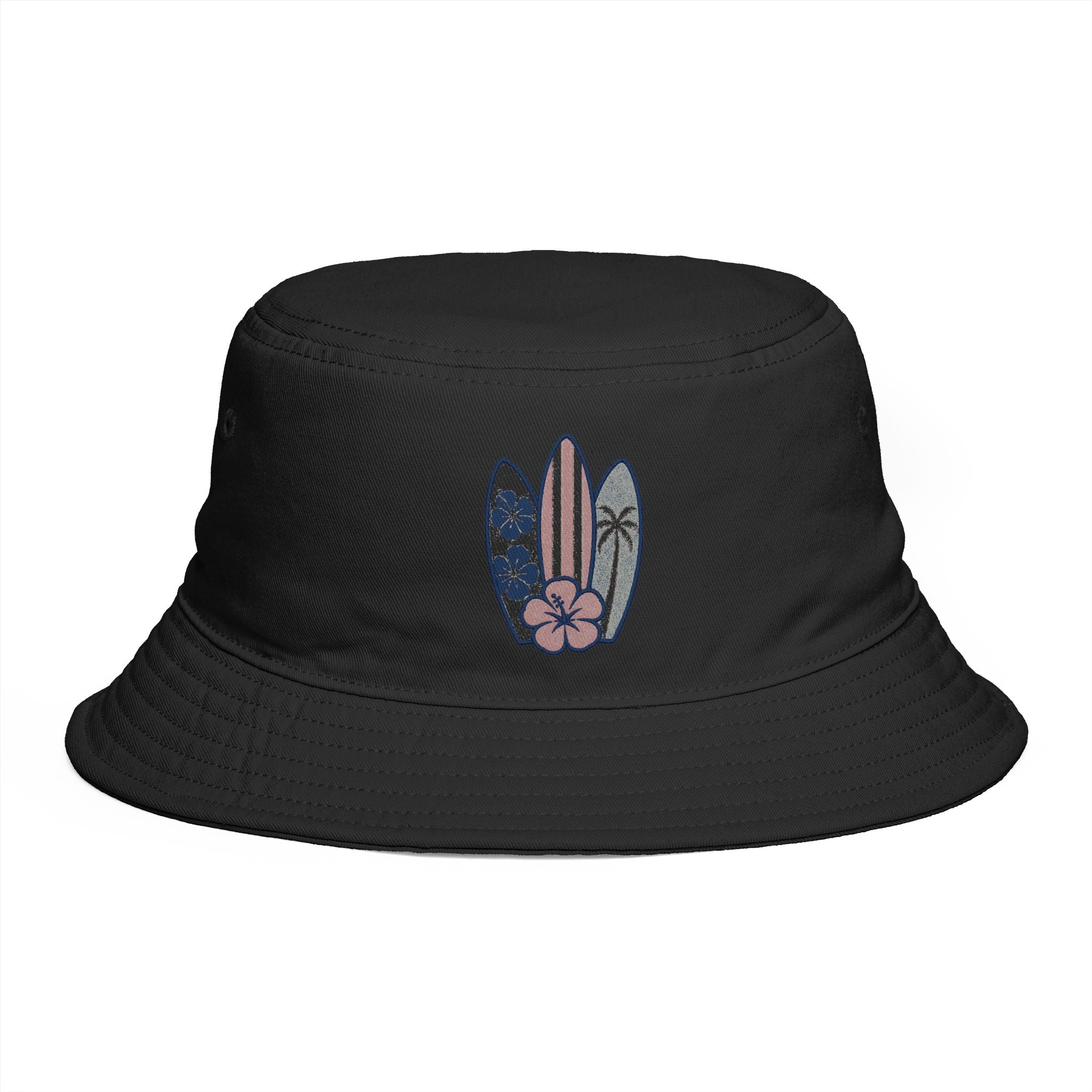 Surfboard Floral Bucket Hat