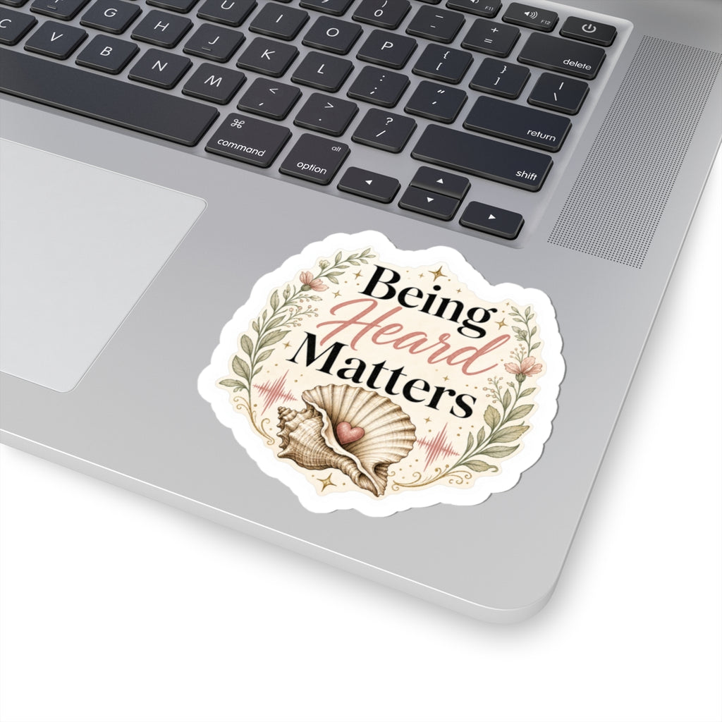 Being Heard Matters Sticker
