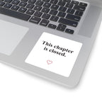 This chapter is closed Sticker