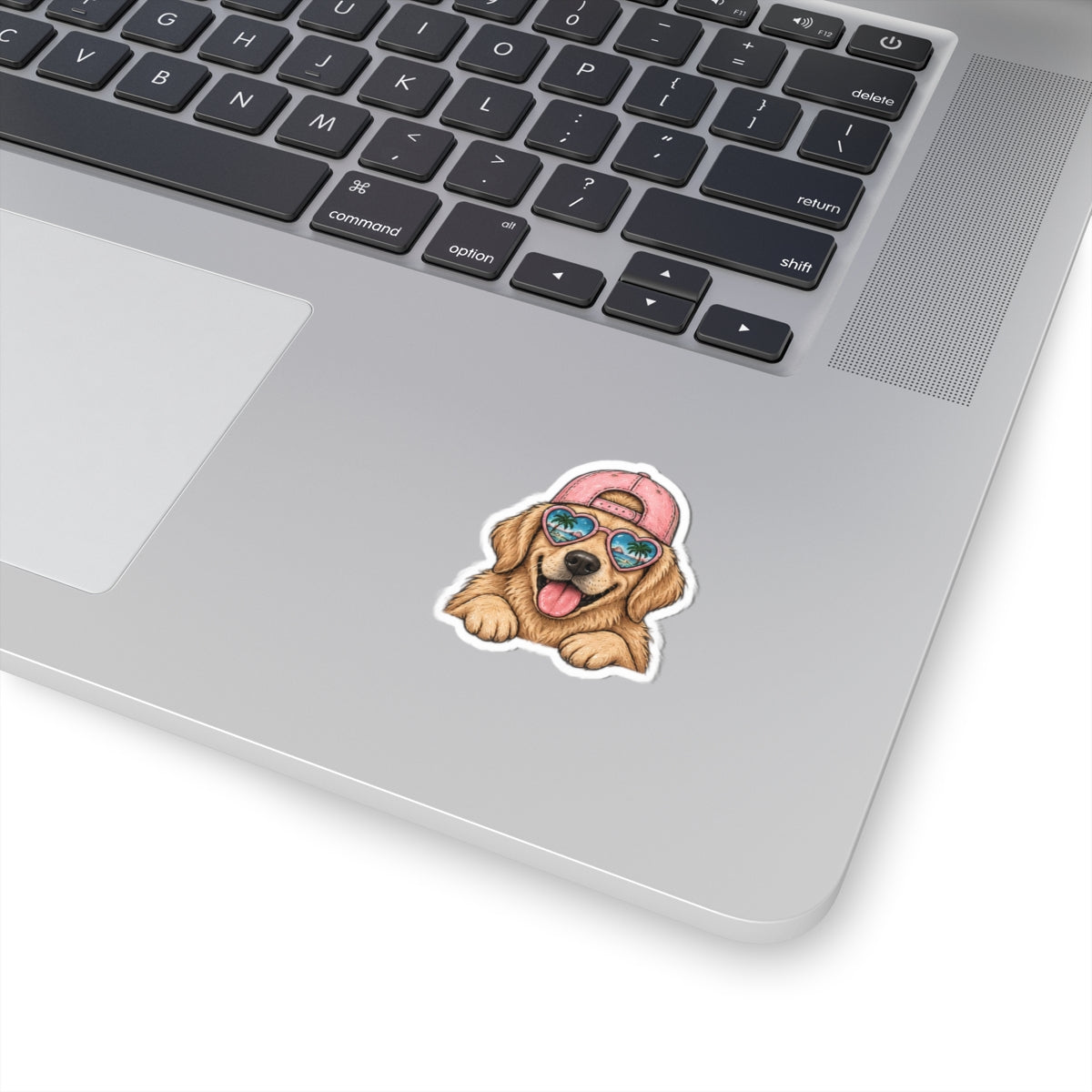 Beach Pup Sticker 🐶🌴🩷