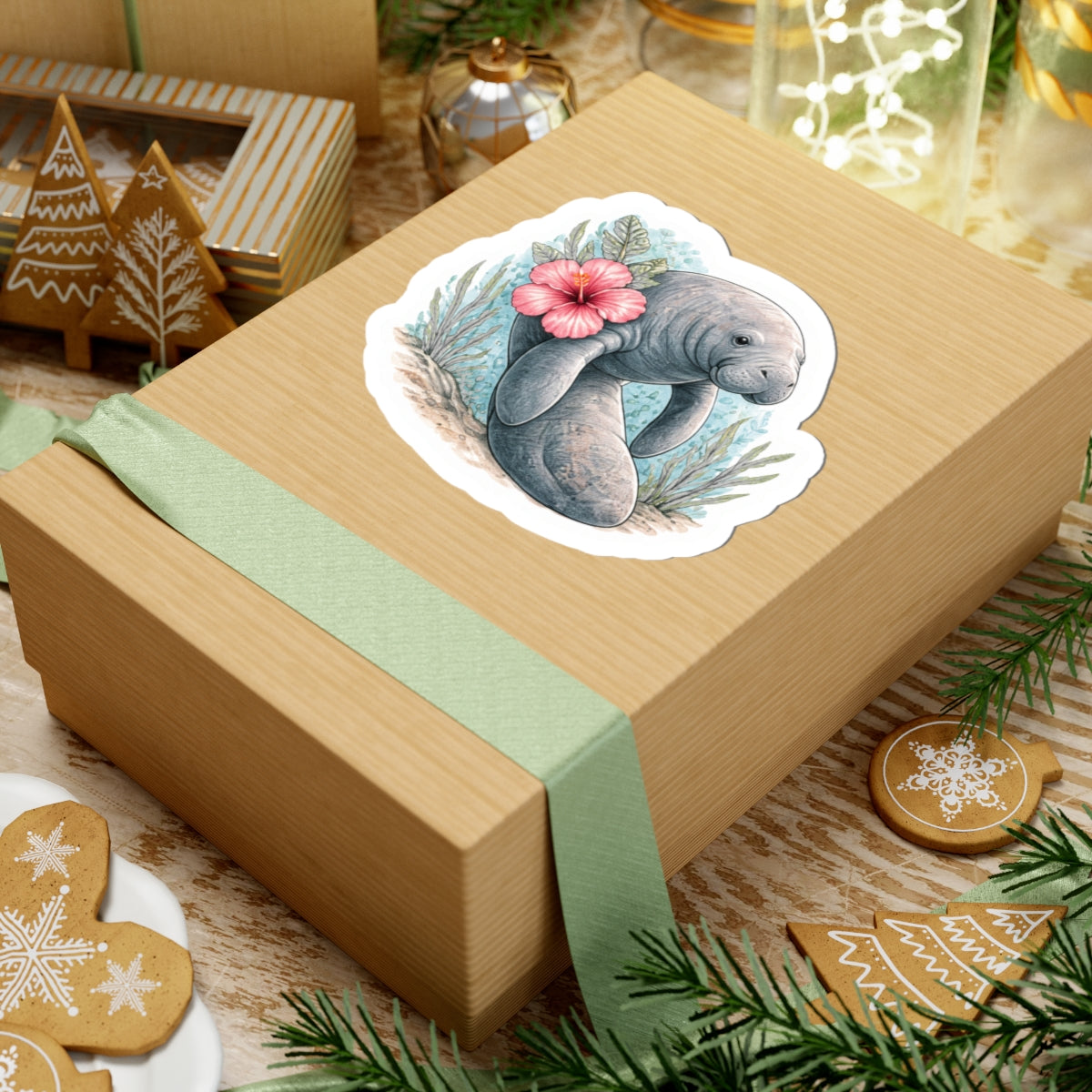 Manatee Sticker