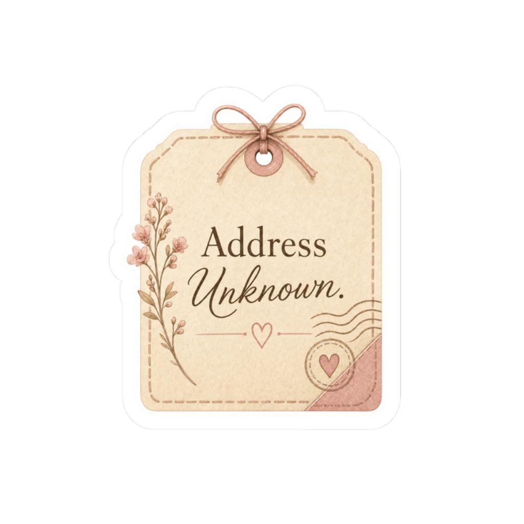 Address Unknown Sticker
