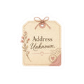 Address Unknown Sticker