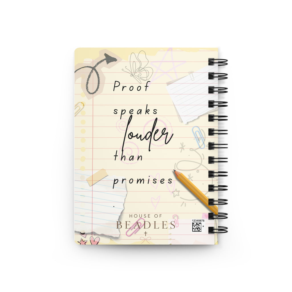 " The Receipts Journal "  Spiral Notebook