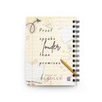 " The Receipts Journal "  Spiral Notebook