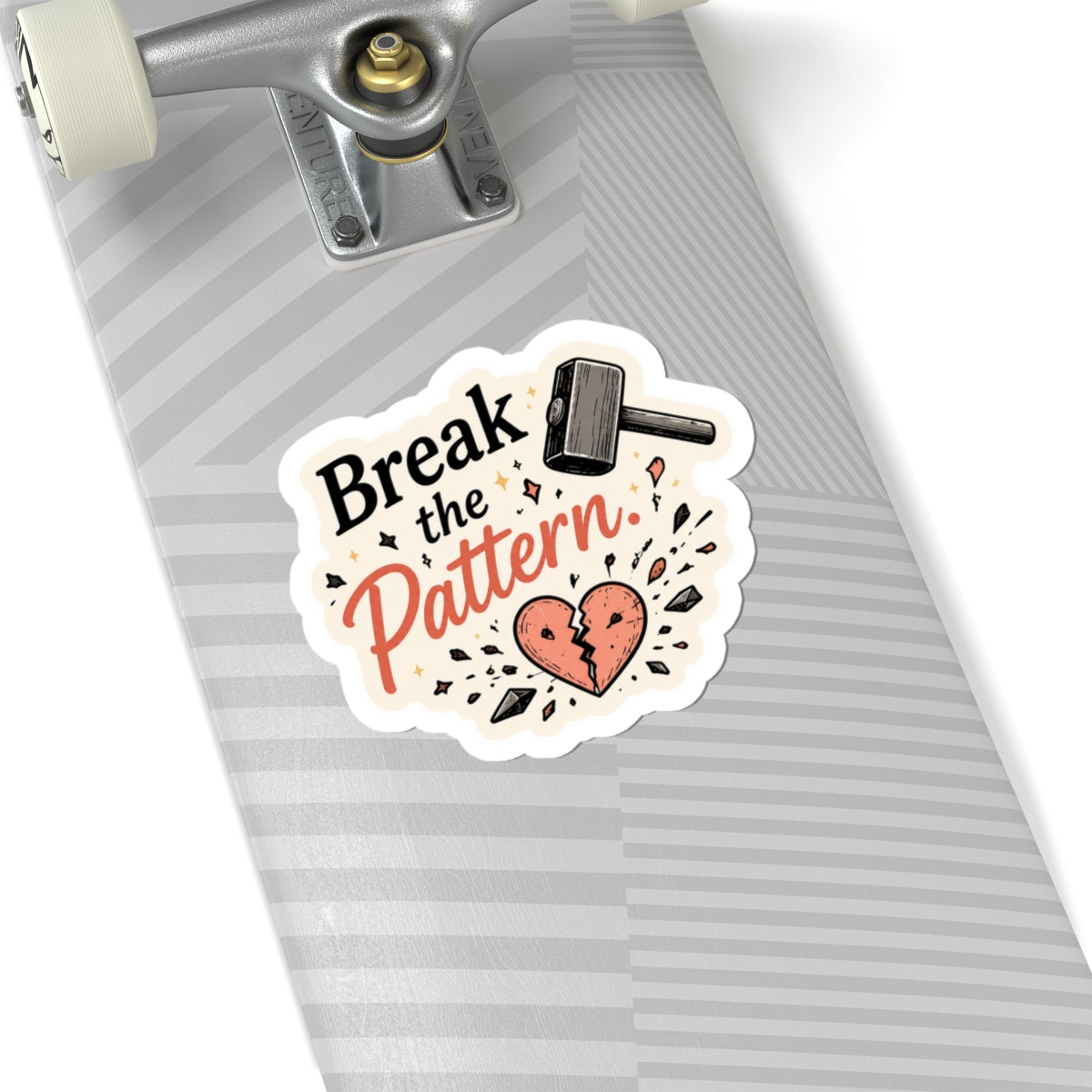 Break the Pattern Sticker