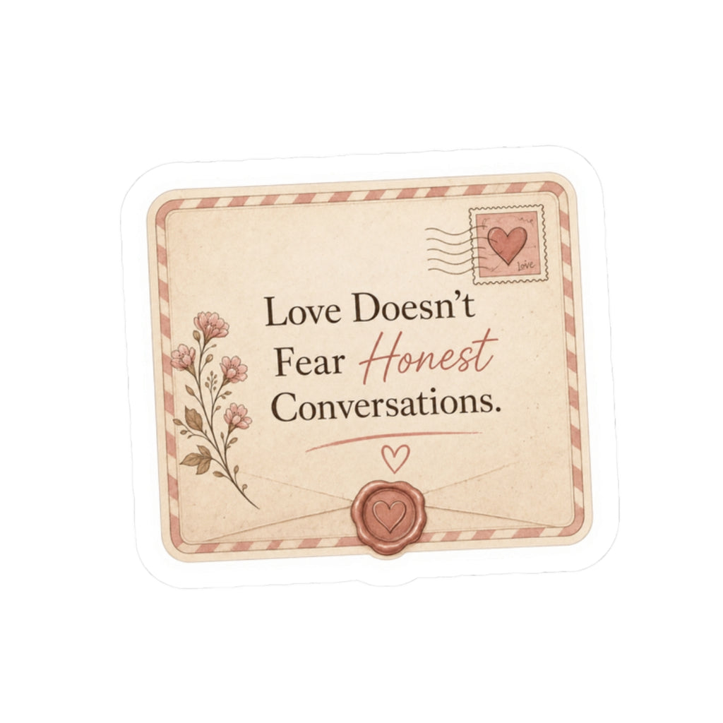 Love Doesn’t Fear Honest Conversations Sticker