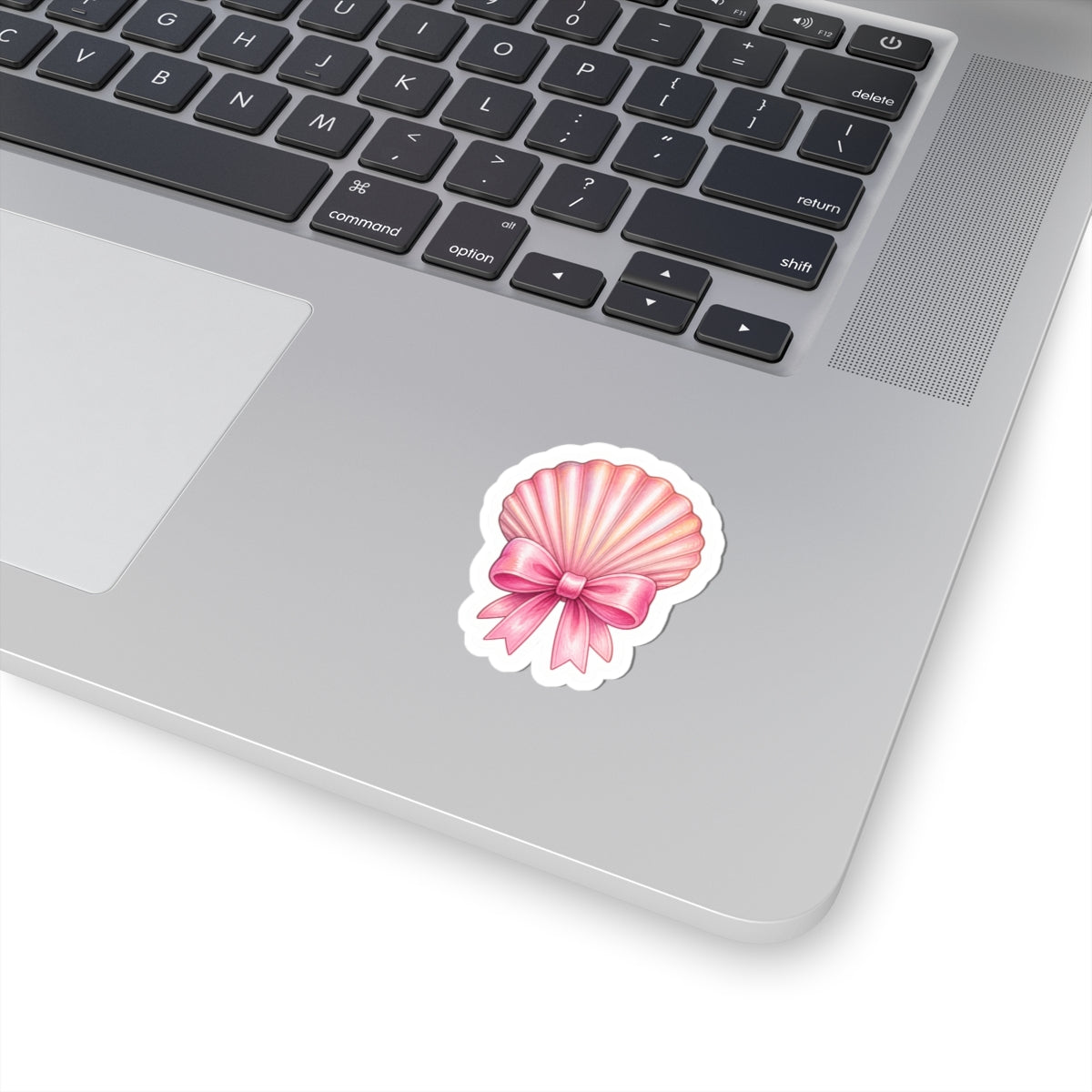 Pink Bow Seashell Sticker 🎀🐚