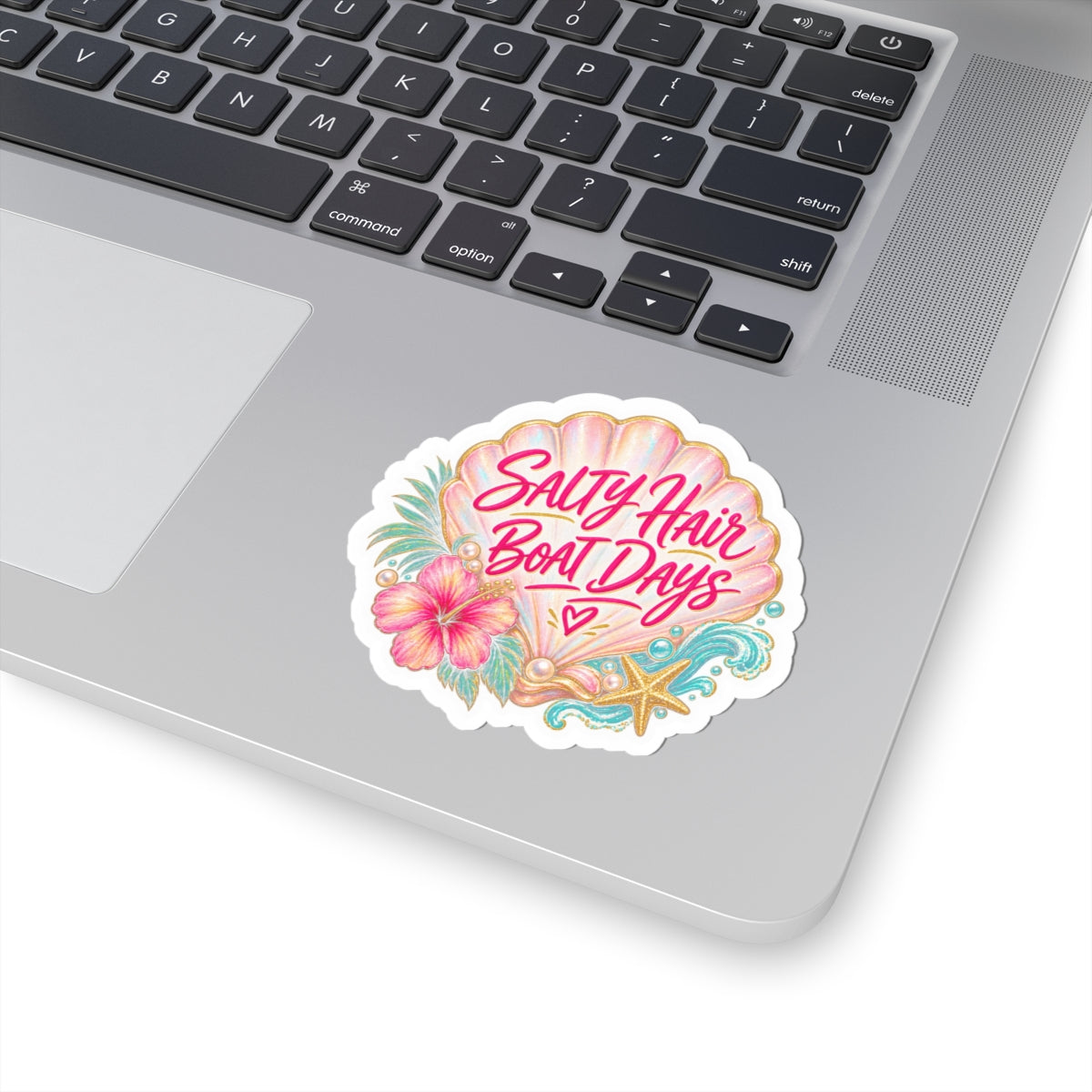 Salty Hair, Boat Days Sticker 🌺🌊💗