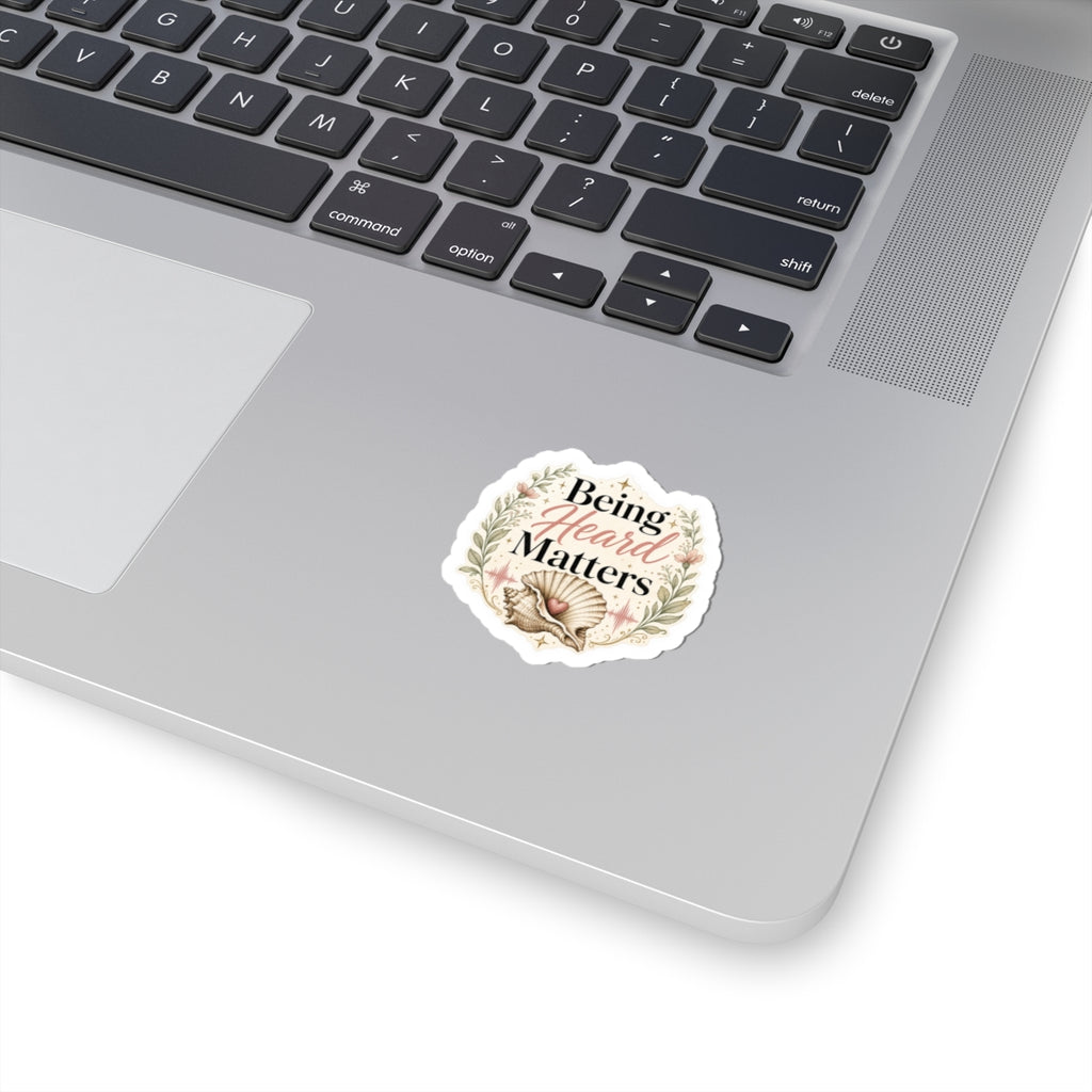 Being Heard Matters Sticker