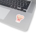 Boat Bachh Heart Balloon Sticker 🎀💗