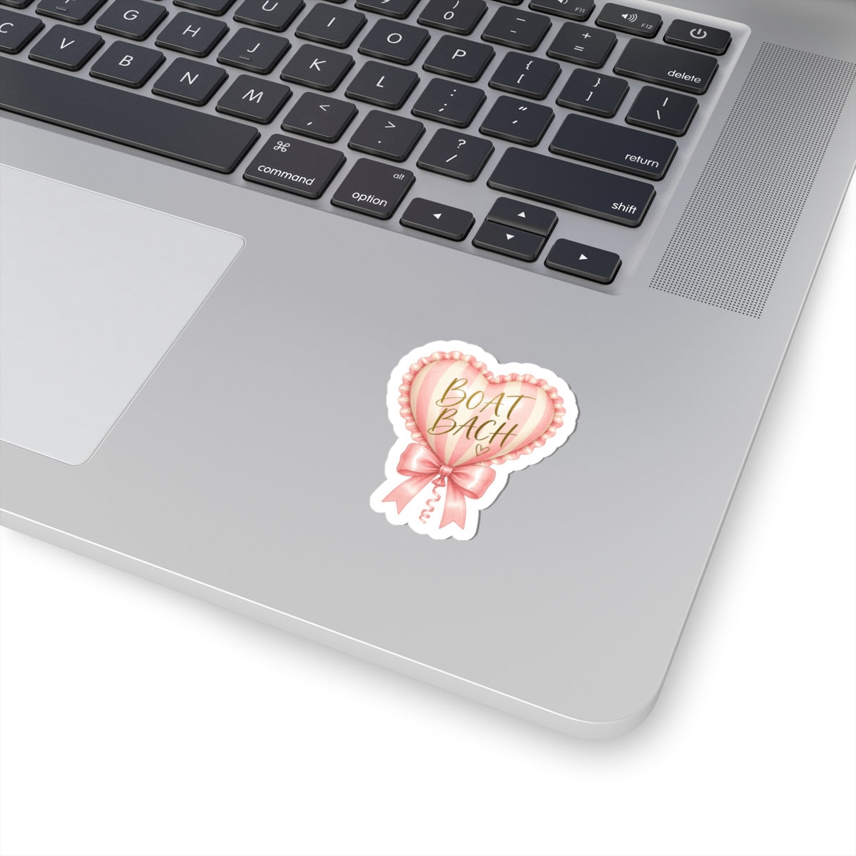 Boat Bachh Heart Balloon Sticker 🎀💗