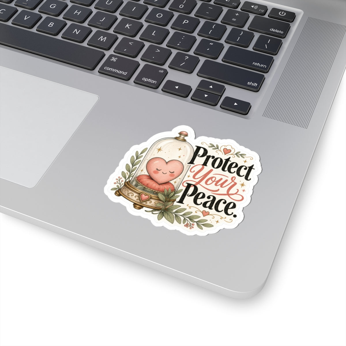 Protect Your Peace Heart Sticker
