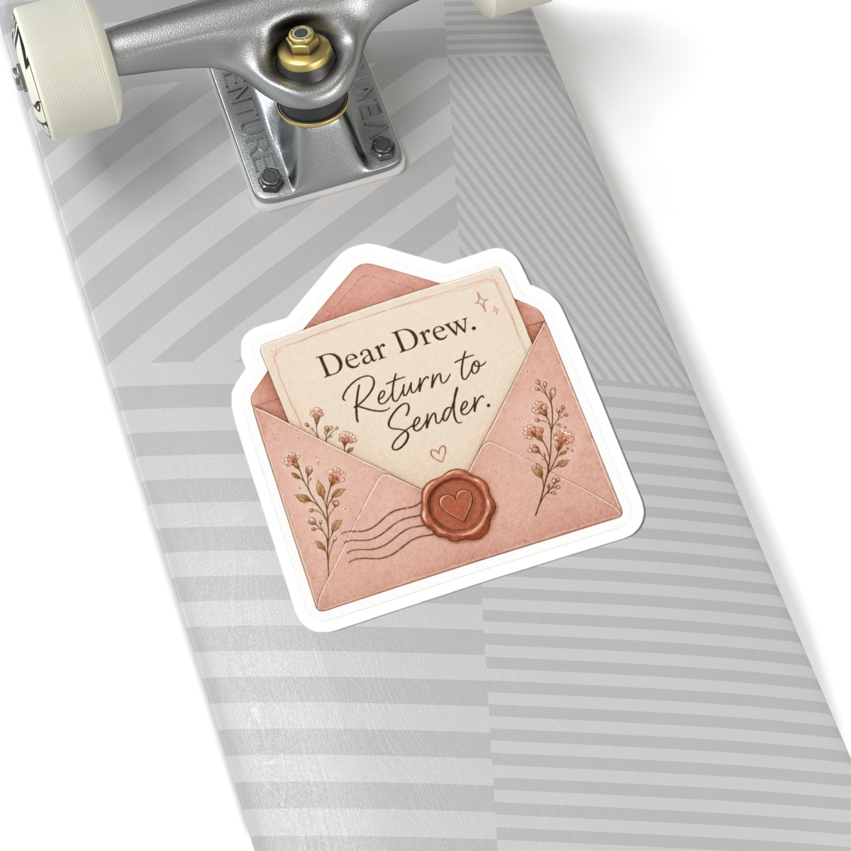 Dear Drew, Return to Sender Sticker