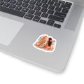 Sunset Friends Shelling Sticker