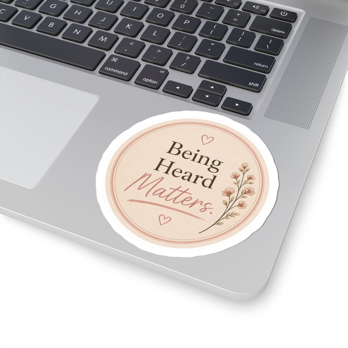 Being Heard Matters Sticker