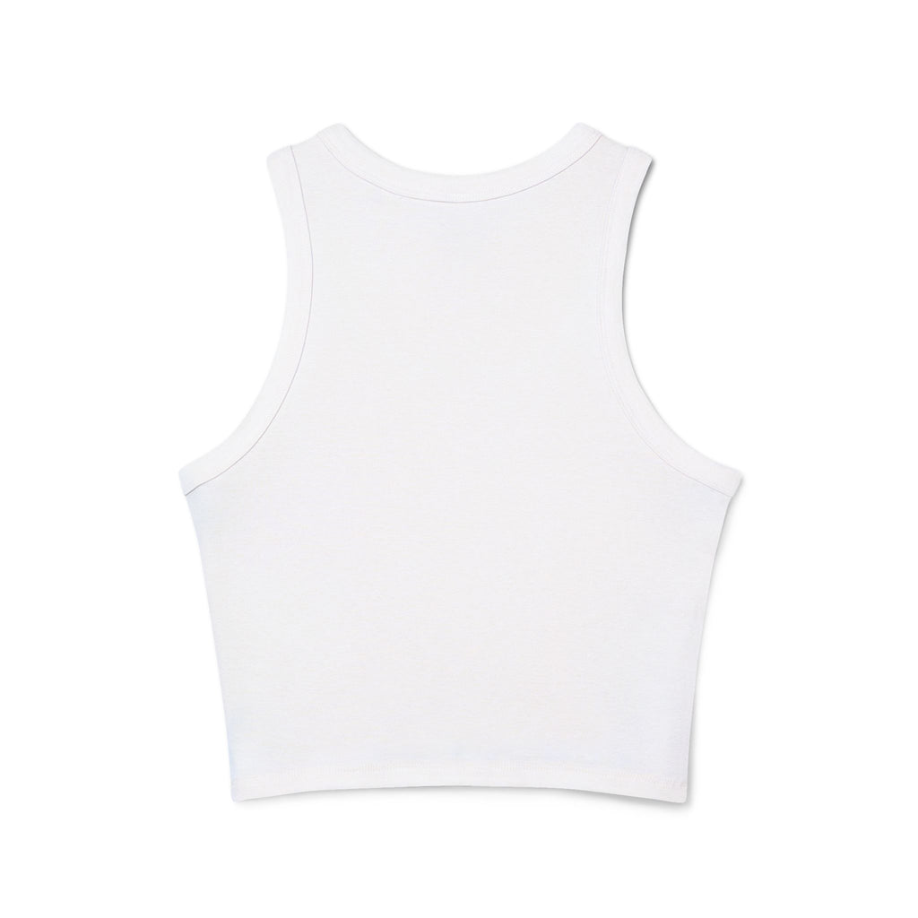 " I Chose Peace " Micro Rib Racer Tank Top