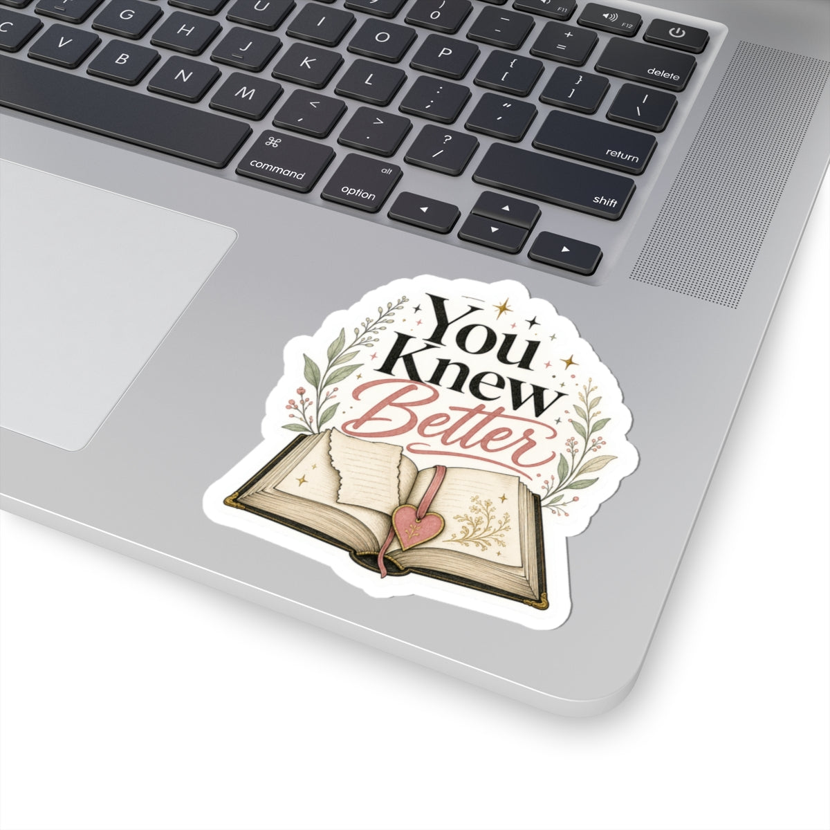 You Knew Better Book Sticker