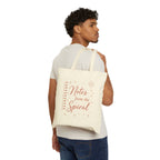 "Notes from the Spiral" Canvas Tote