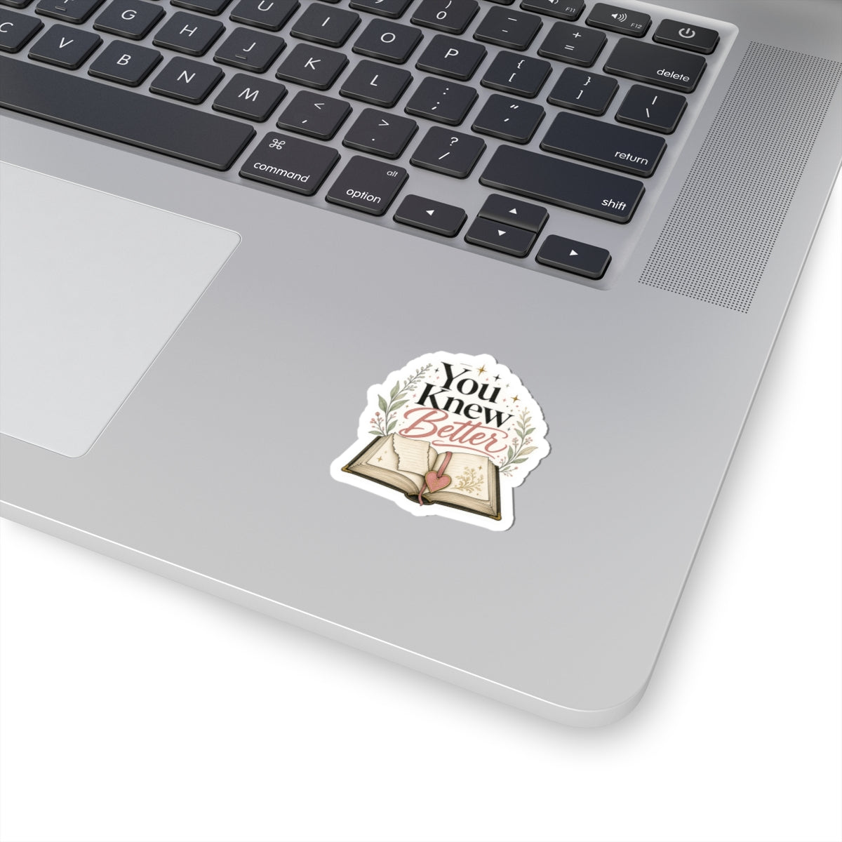 You Knew Better Book Sticker