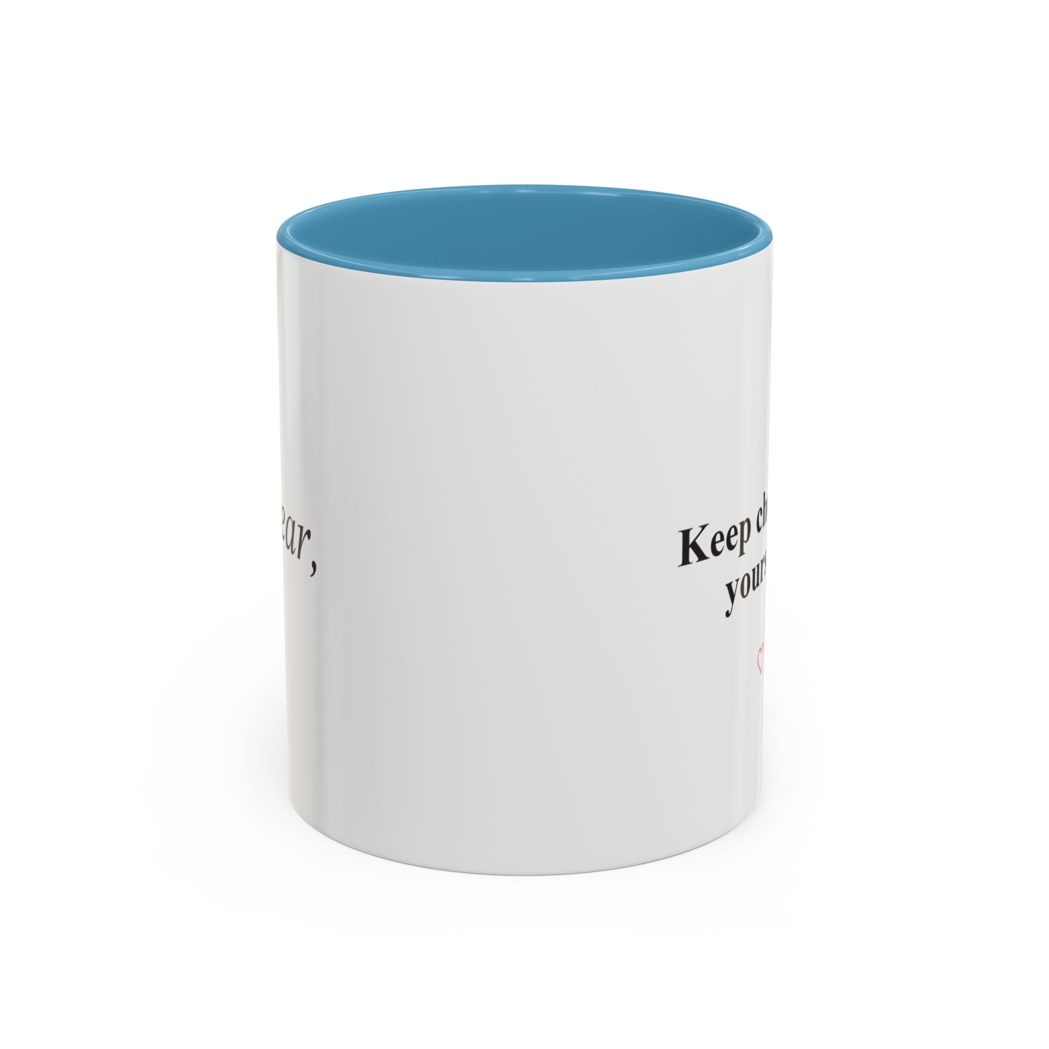 Keep Choosing Yourself Accent Coffee Mug