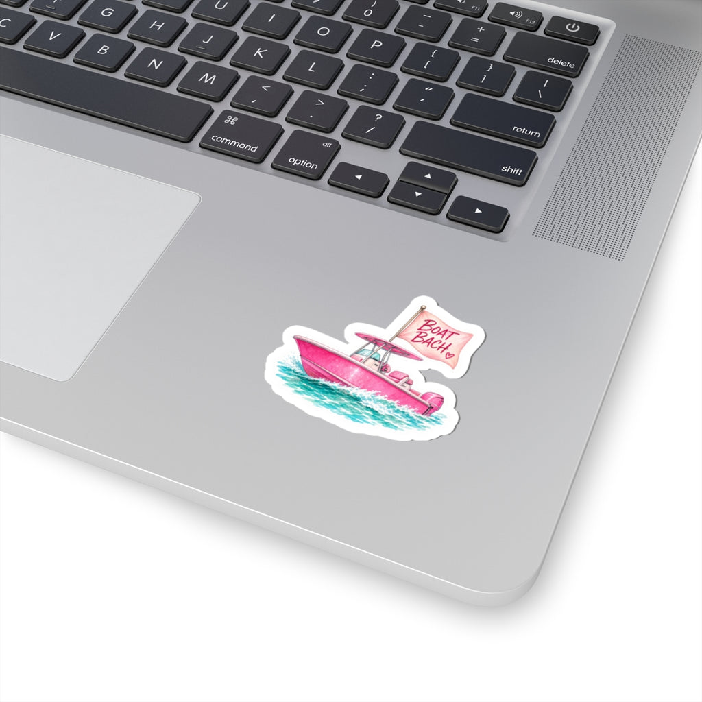Boat Bach Pink Boat Sticker 🚤💕