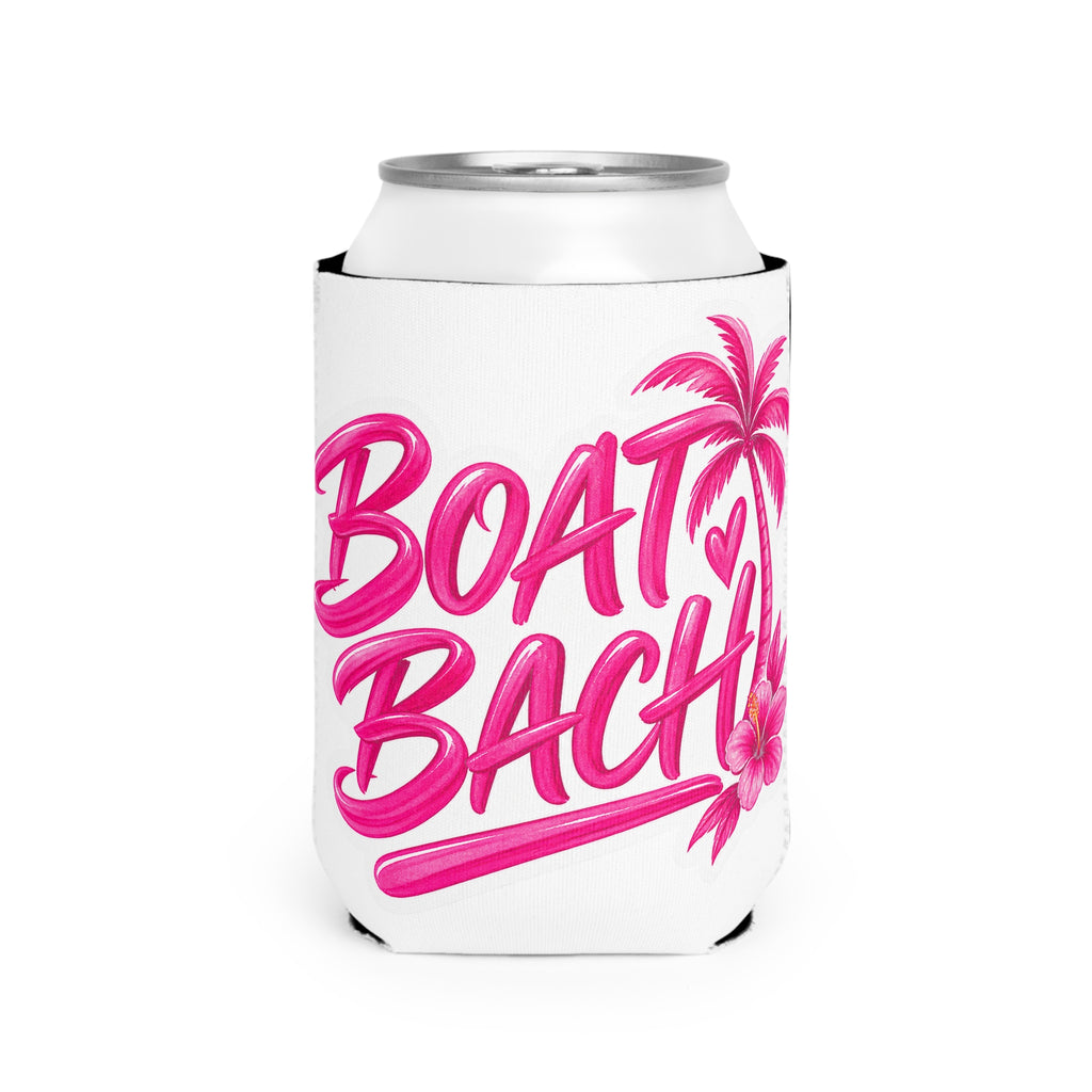 Boat Bach Pink Boat Koozie