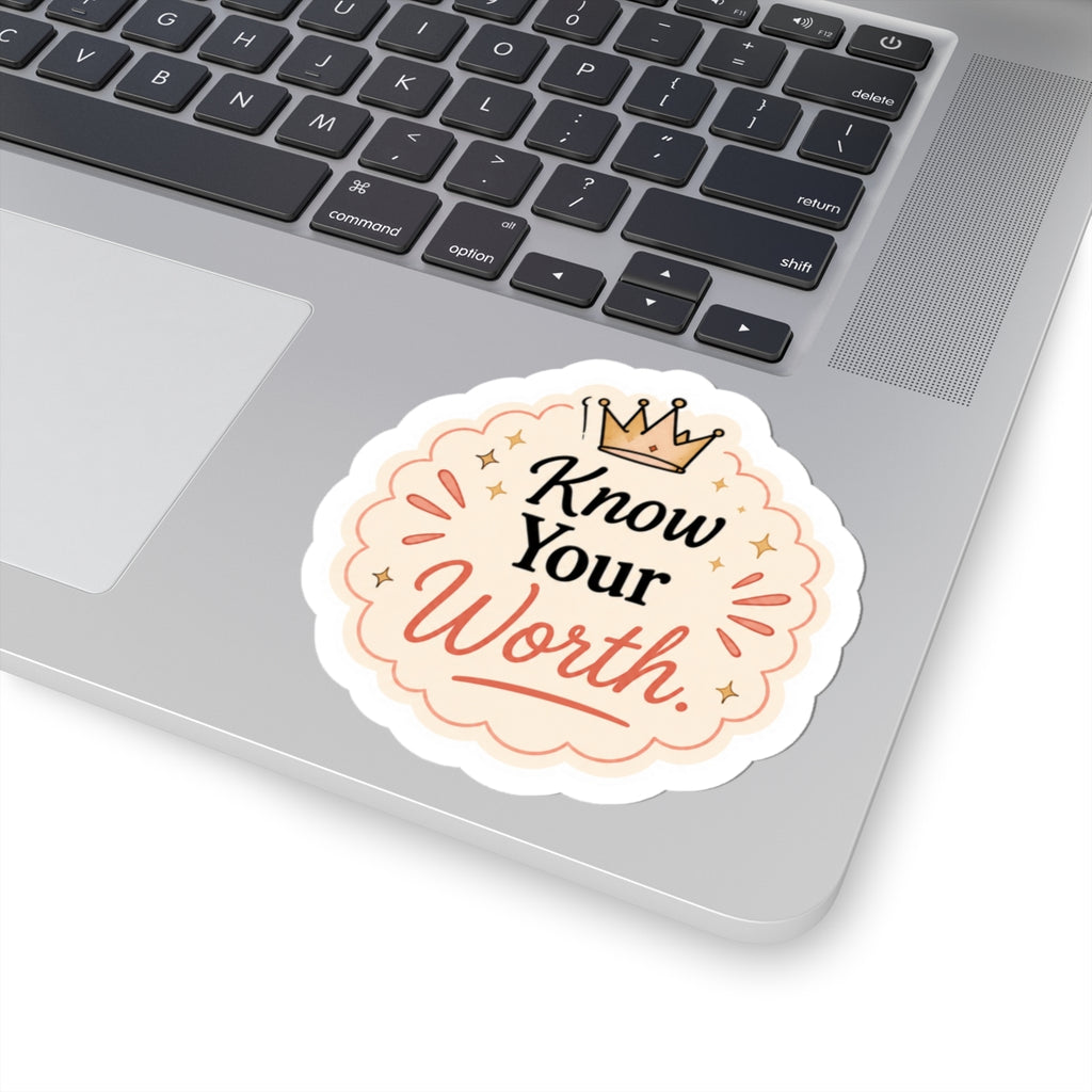 Know Your Worth Sticker
