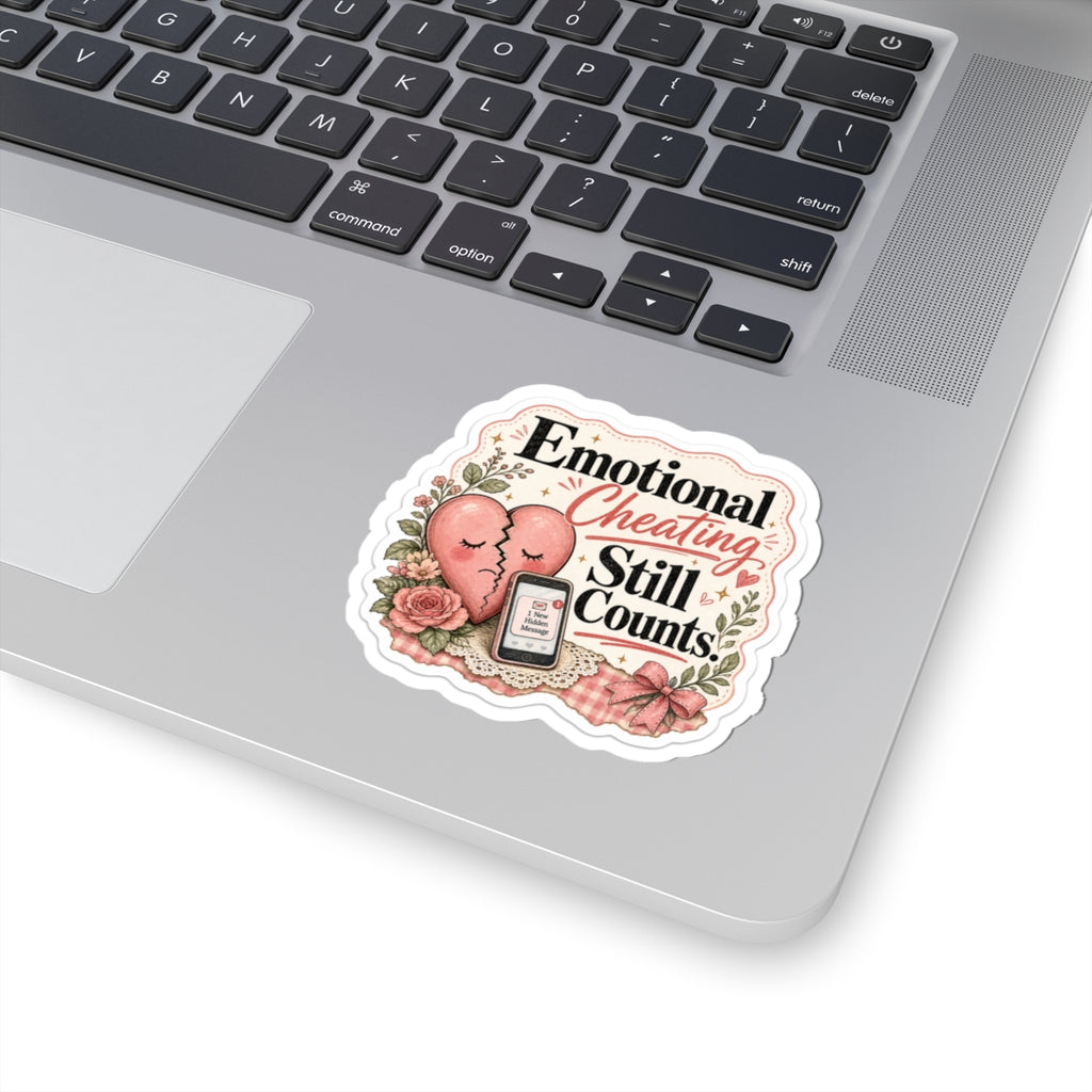 Emotional Cheating Still Counts Sticker