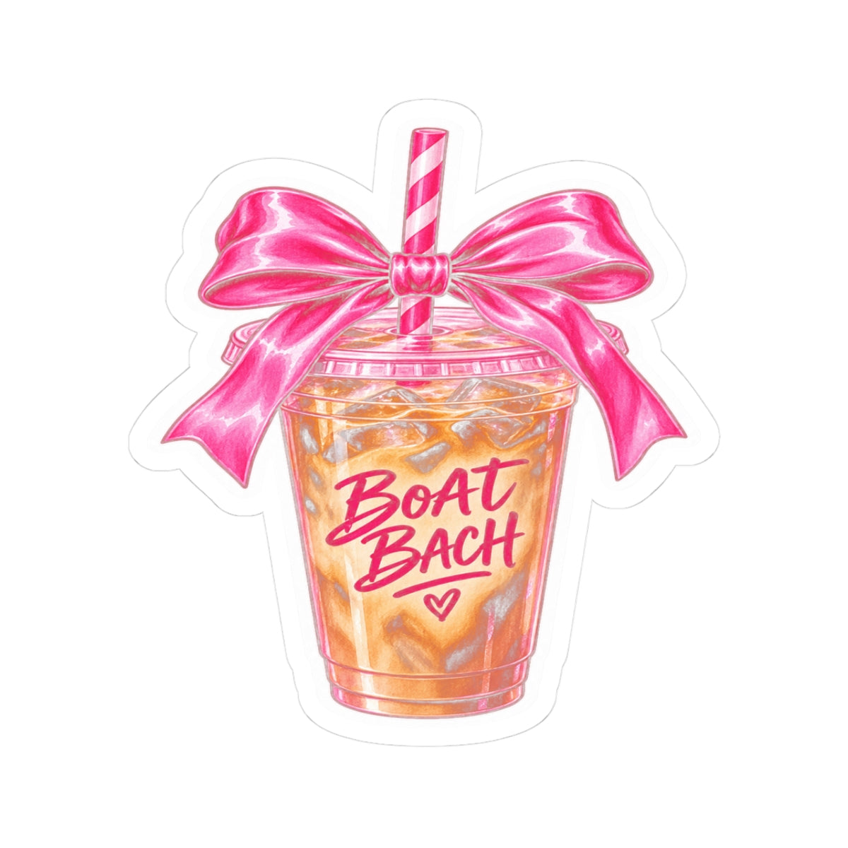 Boat Fuel Bach Stickers