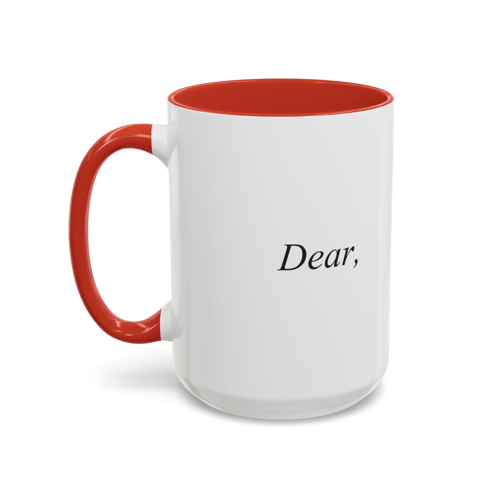 Today Is a Fresh Page Accent Coffee Mug