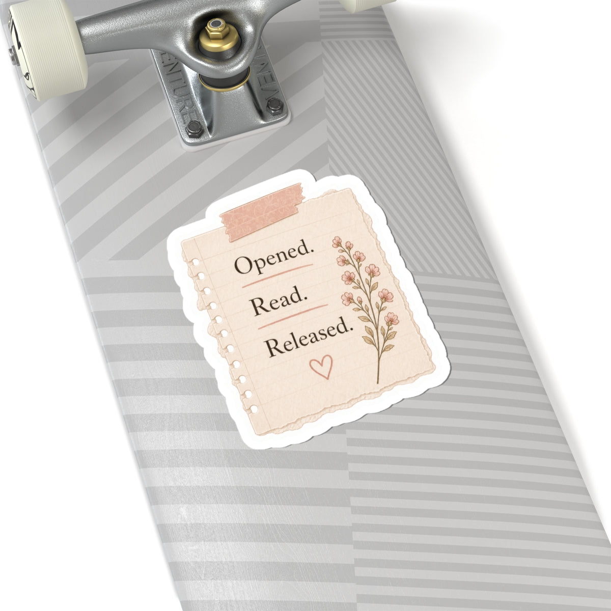 Opened. Read. Released. Sticker
