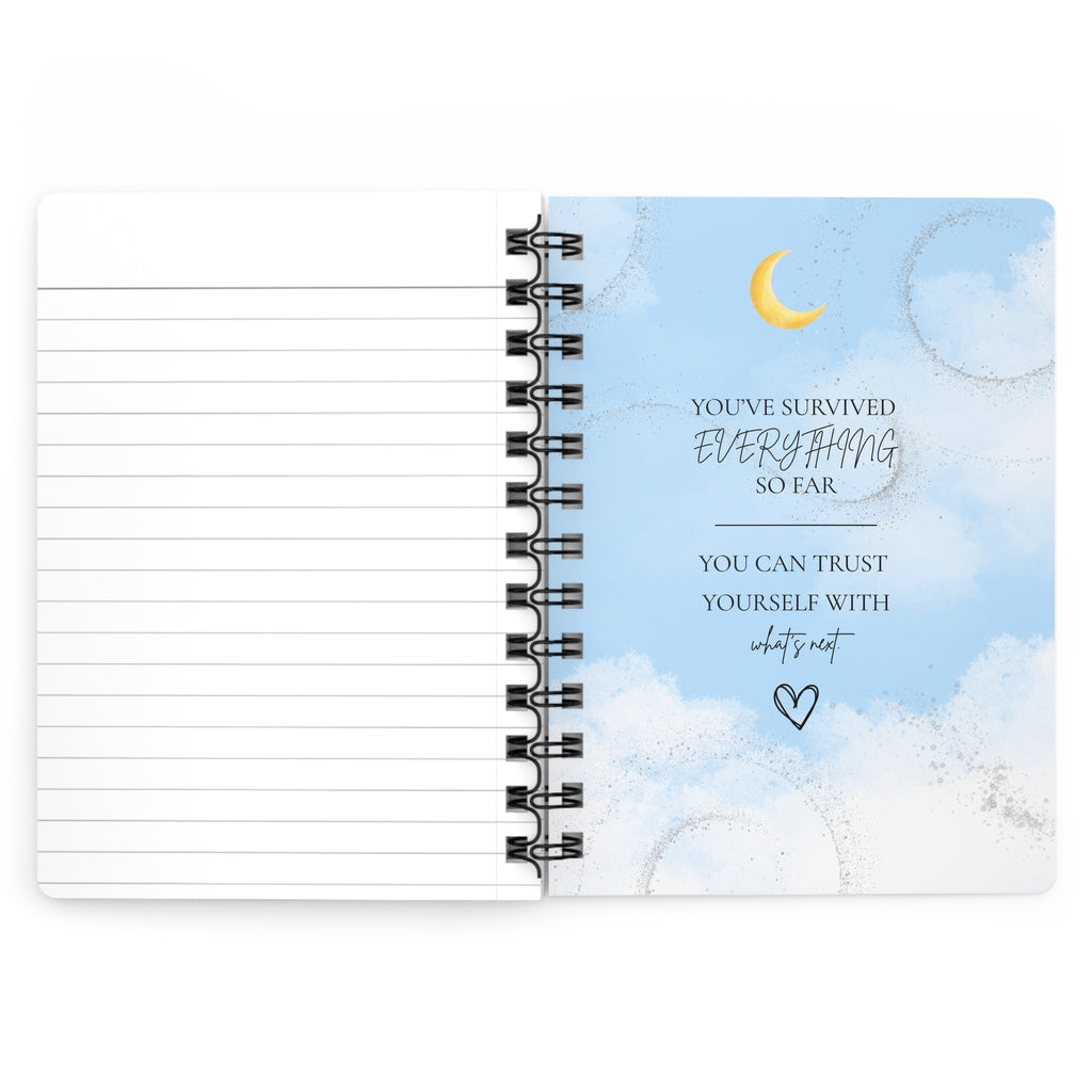 " What I didn't say" Spiral Bound Journal