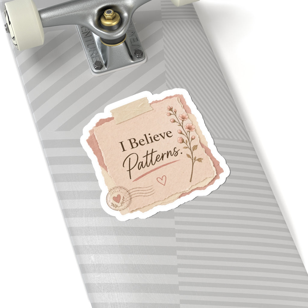 I Believe Patterns Sticker