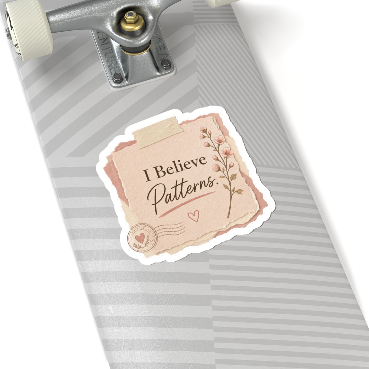 I Believe Patterns Sticker