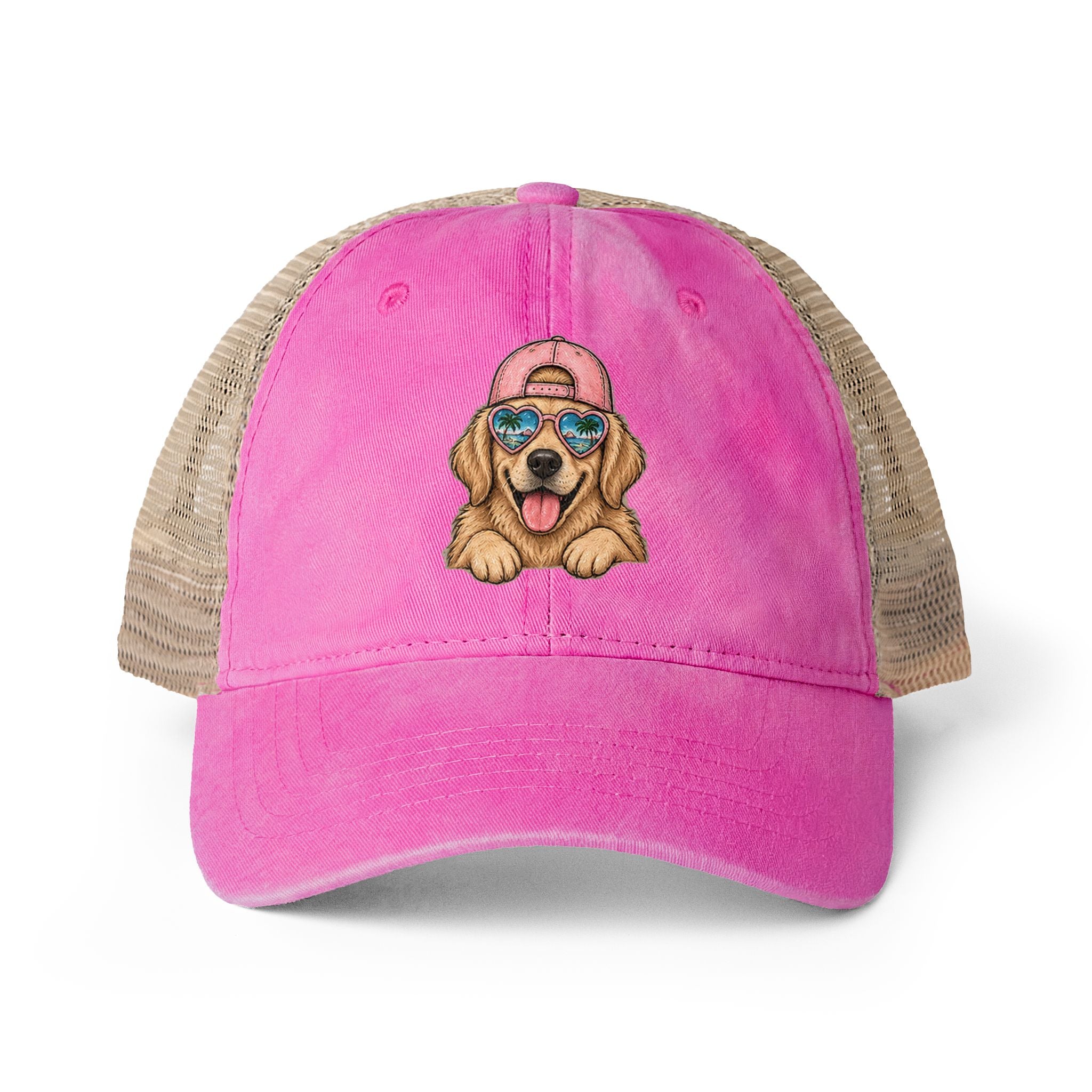 Beach Pup Ponytail Hat