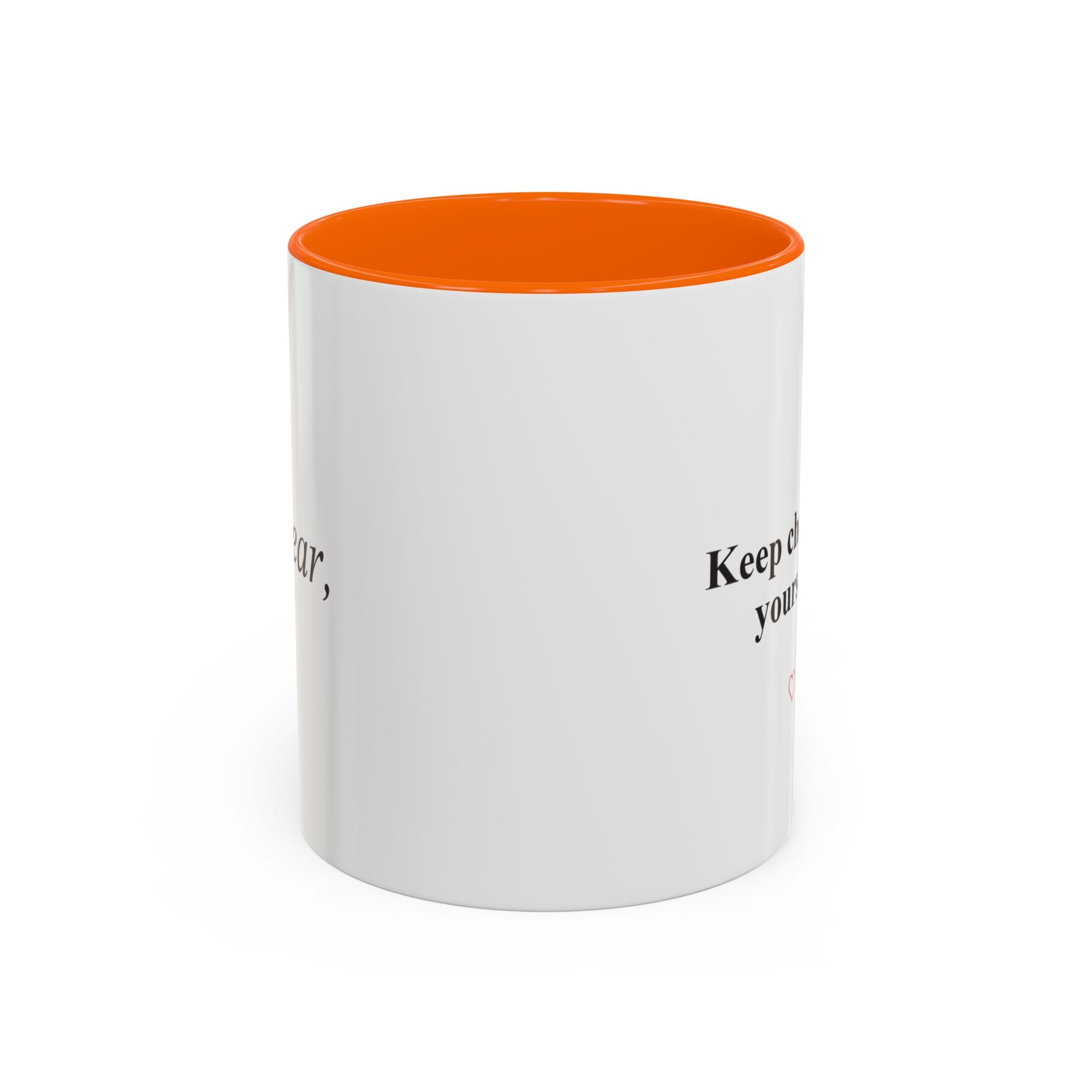 Keep Choosing Yourself Accent Coffee Mug