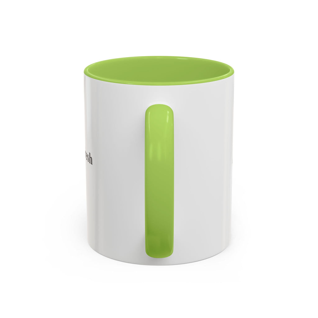 Today Is a Fresh Page Accent Coffee Mug