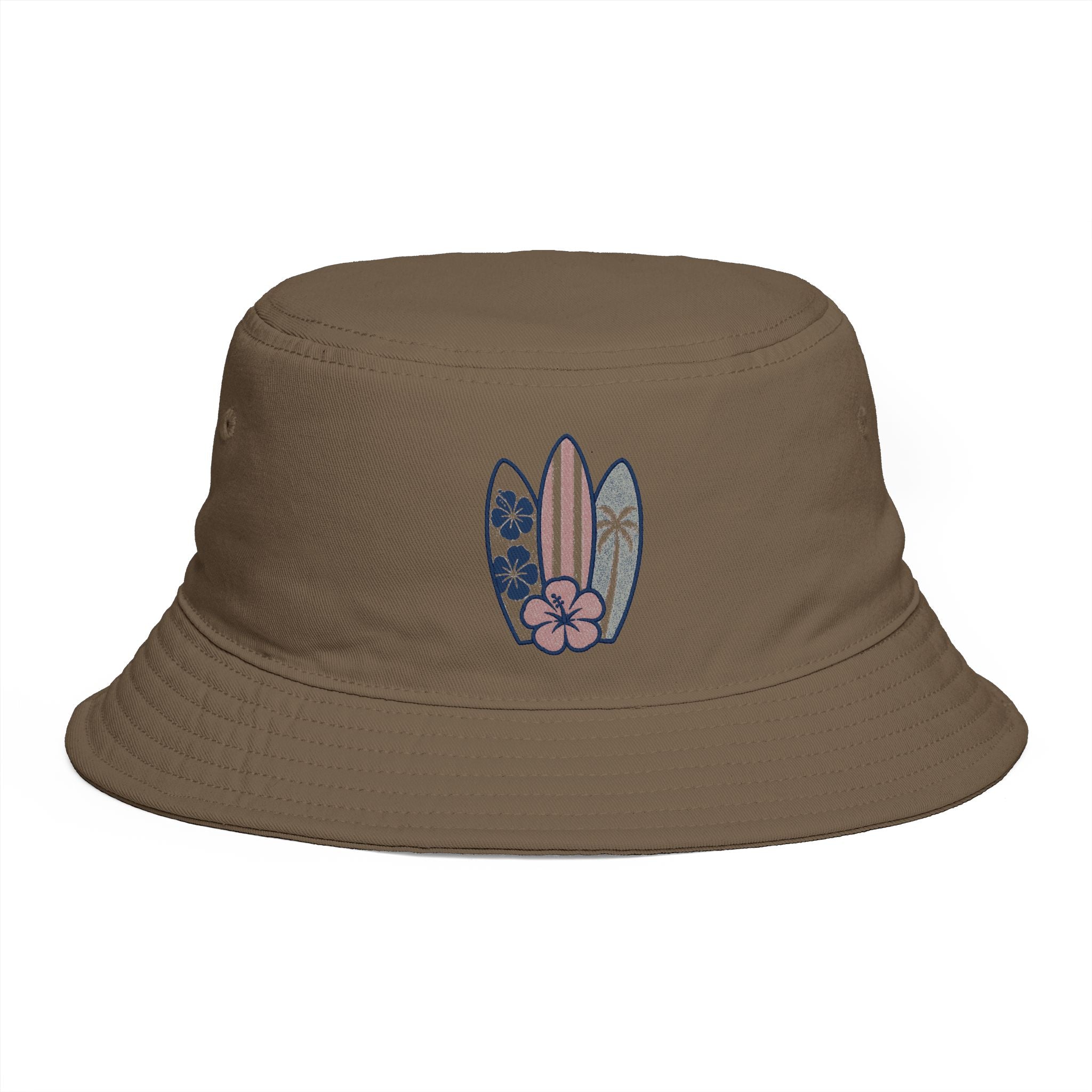 Surfboard Floral Bucket Hat
