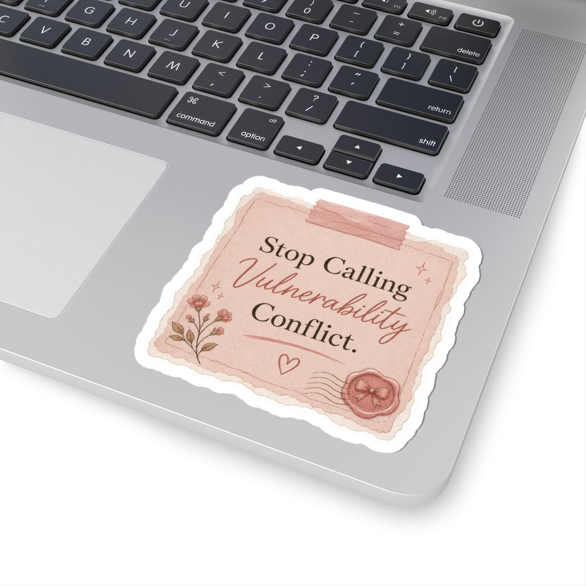 Stop Calling Vulnerability Conflict Sticker
