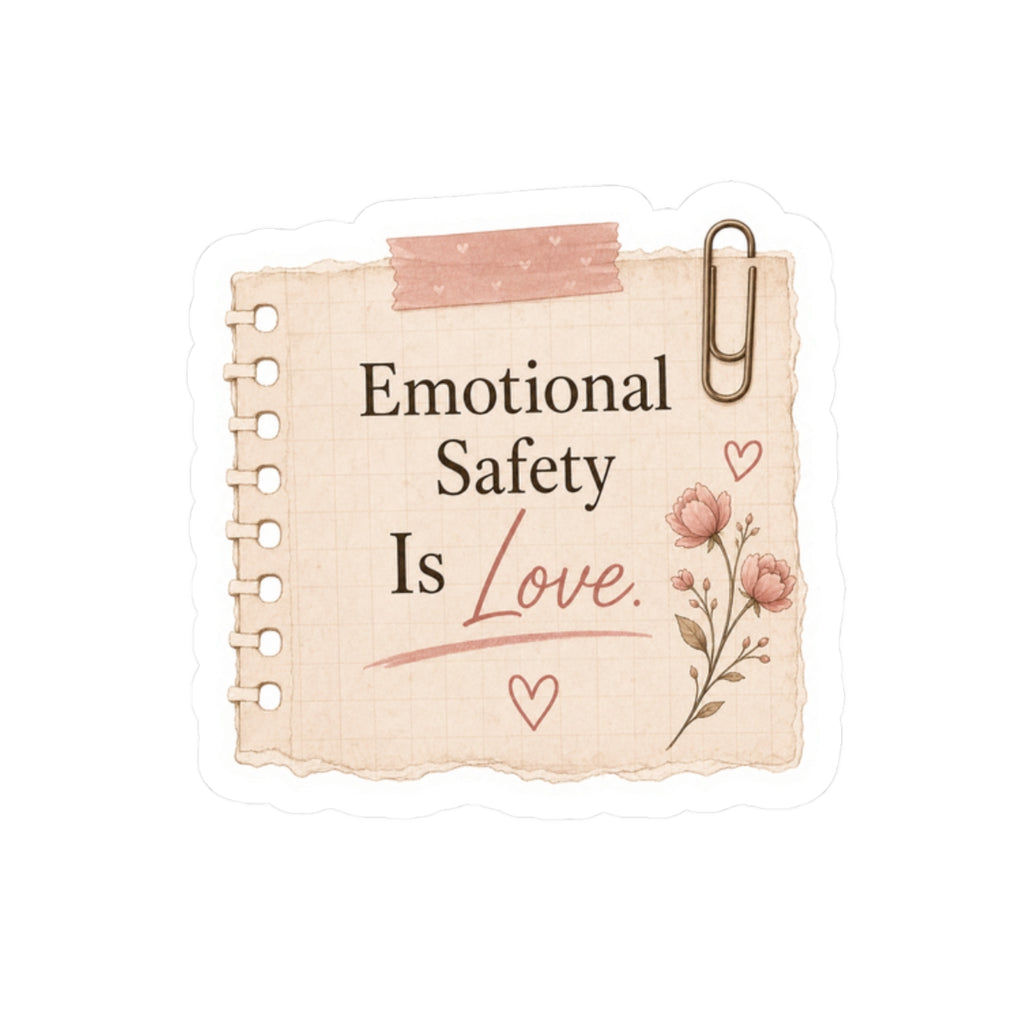 Emotional Safety Is Love Sticker
