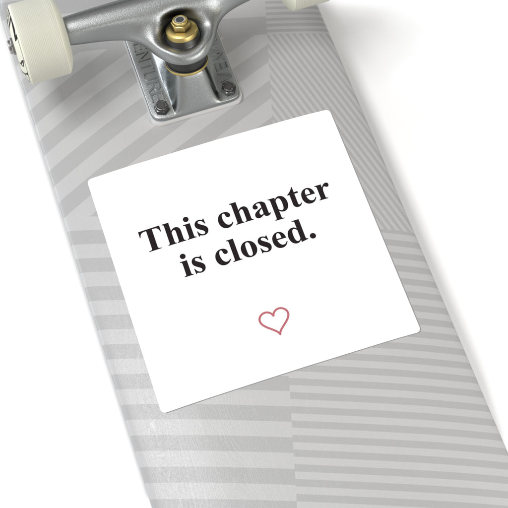 This chapter is closed Sticker