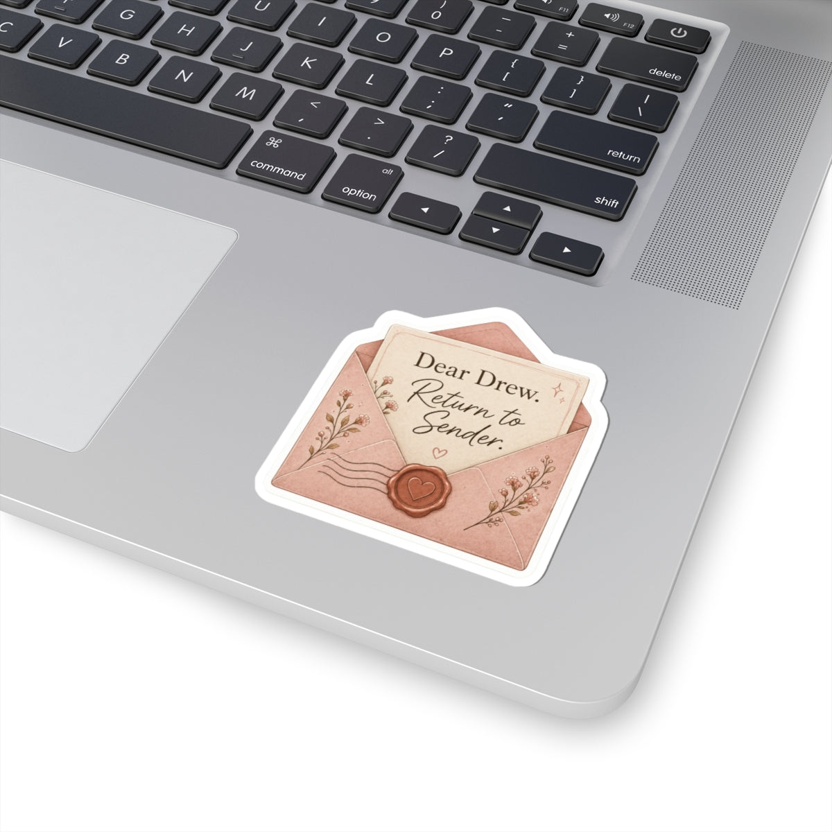 Dear Drew, Return to Sender Sticker