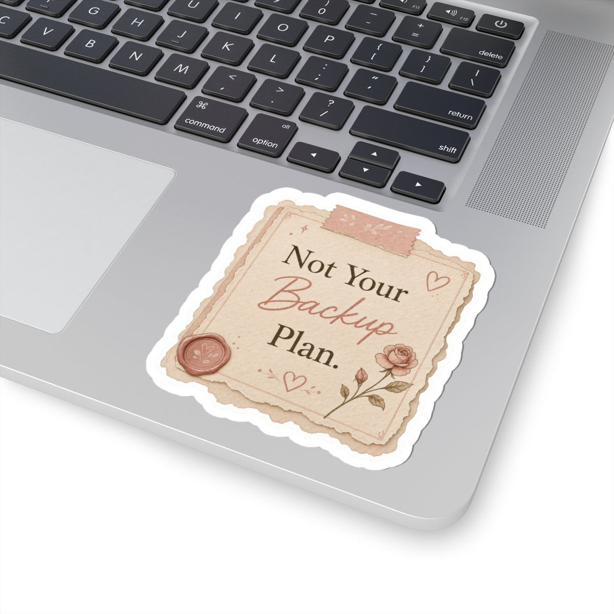 Not Your Backup Plan Sticker