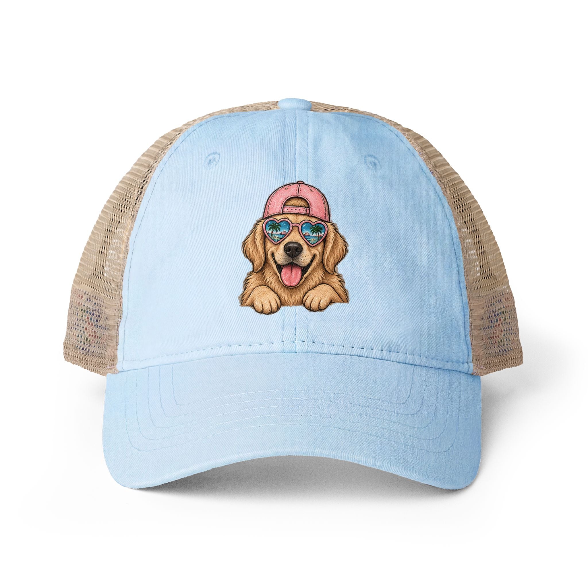 Beach Pup Ponytail Hat