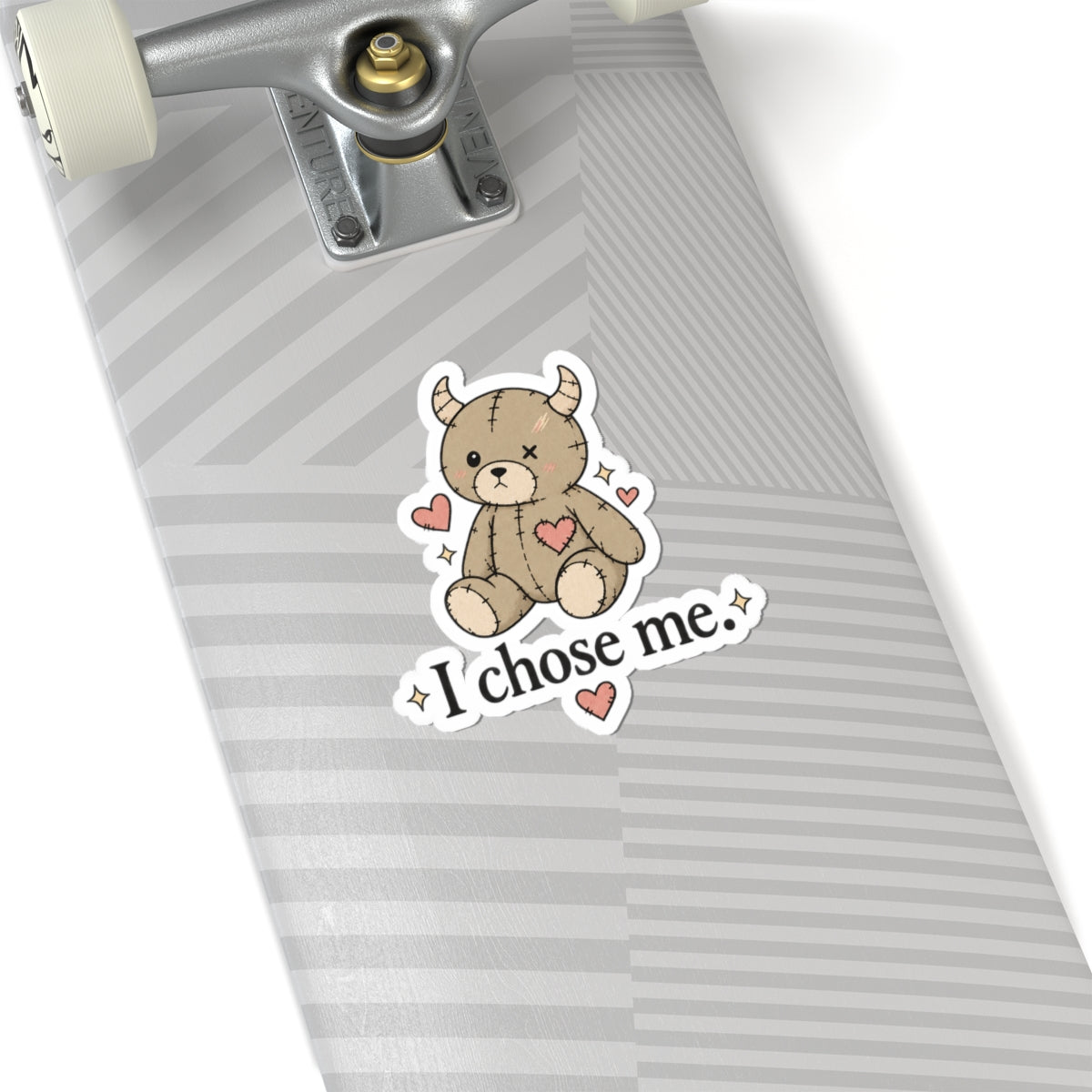 'I Chose Me' Cute Teddy Self-Love Sticker